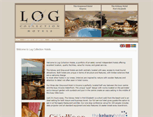 Tablet Screenshot of logcollectionhotels.co.za